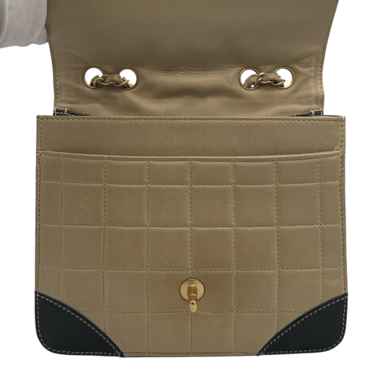 Chanel Chocolate Bar Square Bag