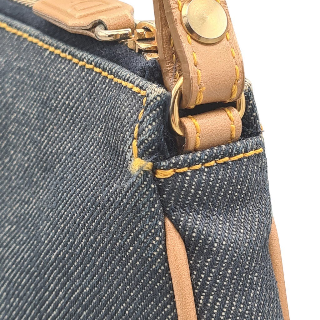 Dior Mini Saddle Denim Bag