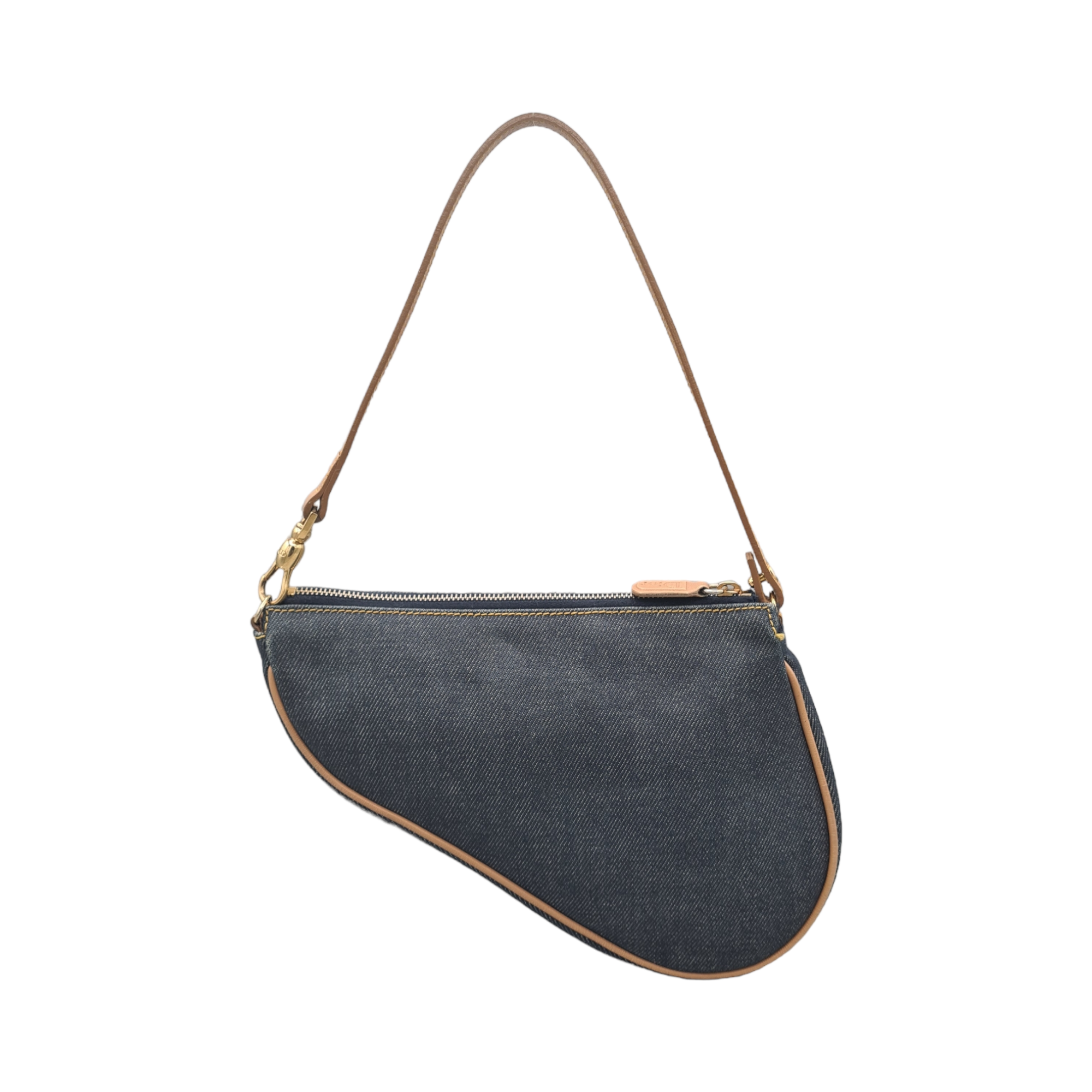 Dior Mini Saddle Denim Bag