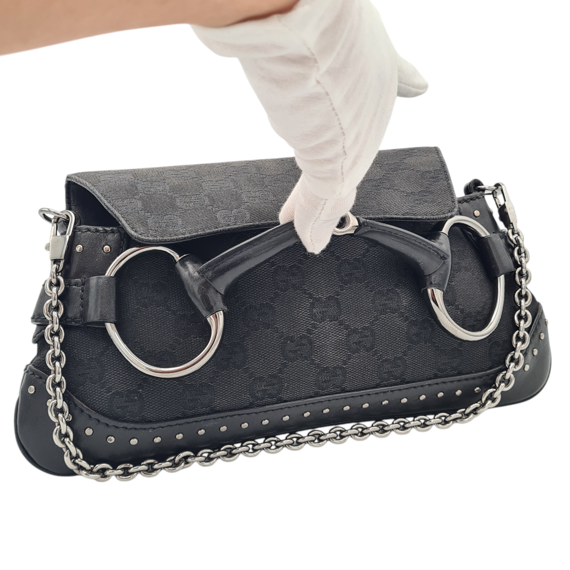 Gucci Horsebit Chain Bag