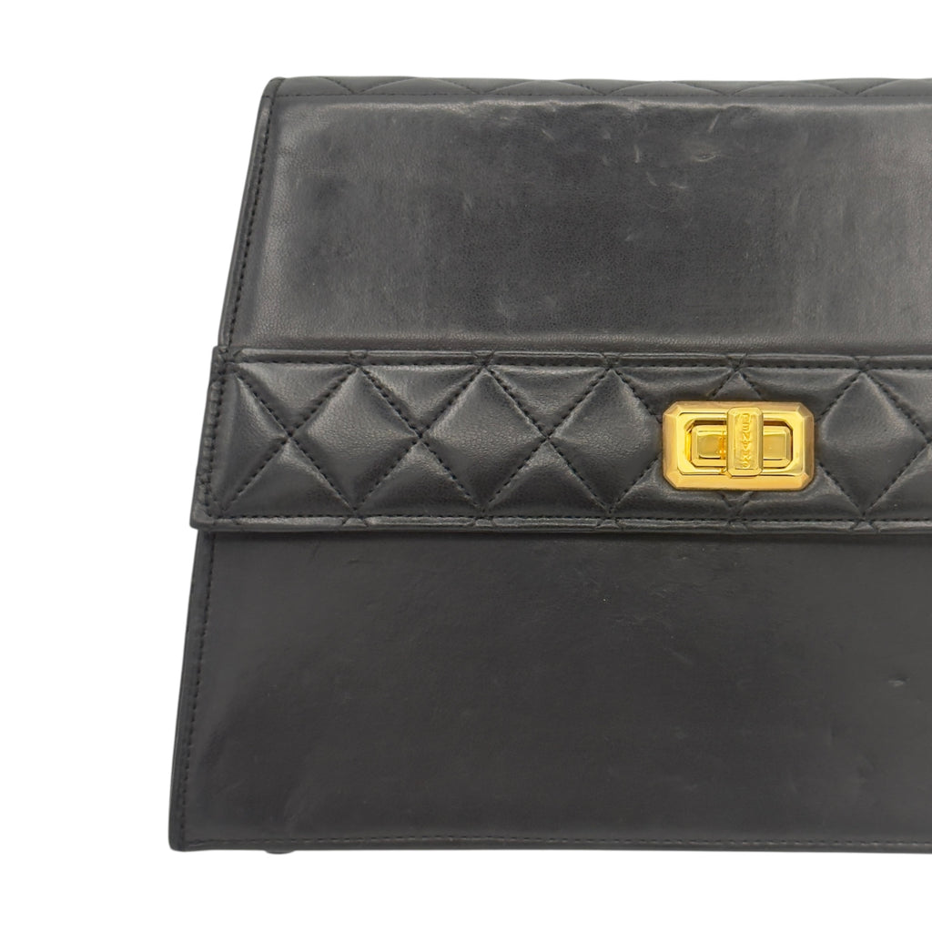 Chanel Trapezio Leather Bag