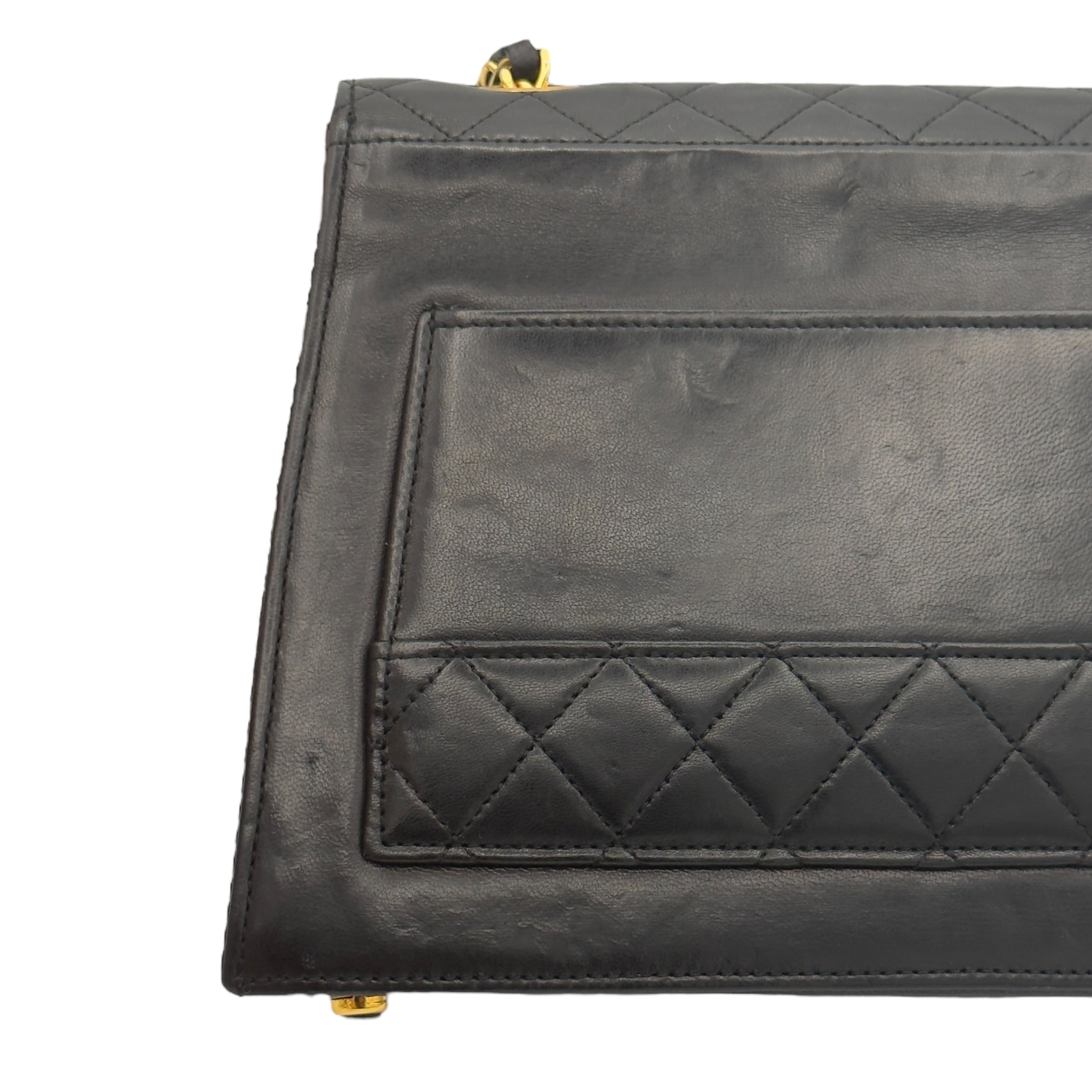 Chanel Trapezio Leather Bag