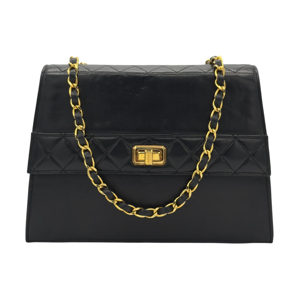 Chanel Trapezio Leather Bag