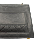 Chanel Trapezio Leather Bag