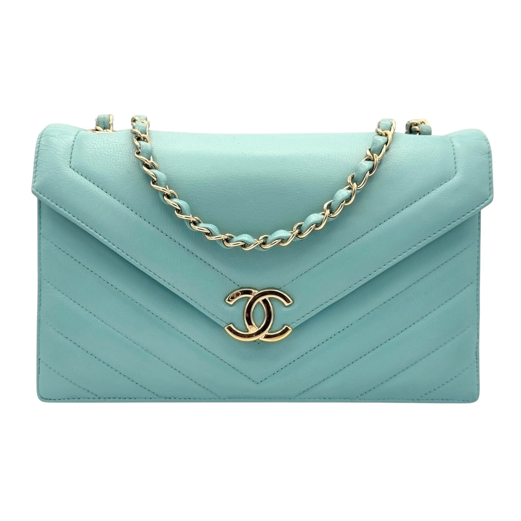 Chanel Envelope Chevron Bag