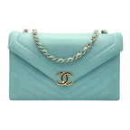 Chanel Envelope Chevron Bag