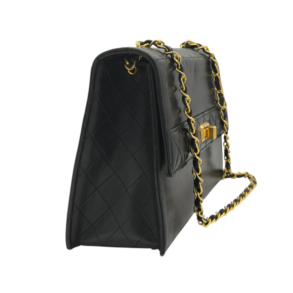 Chanel Trapezio Leather Bag