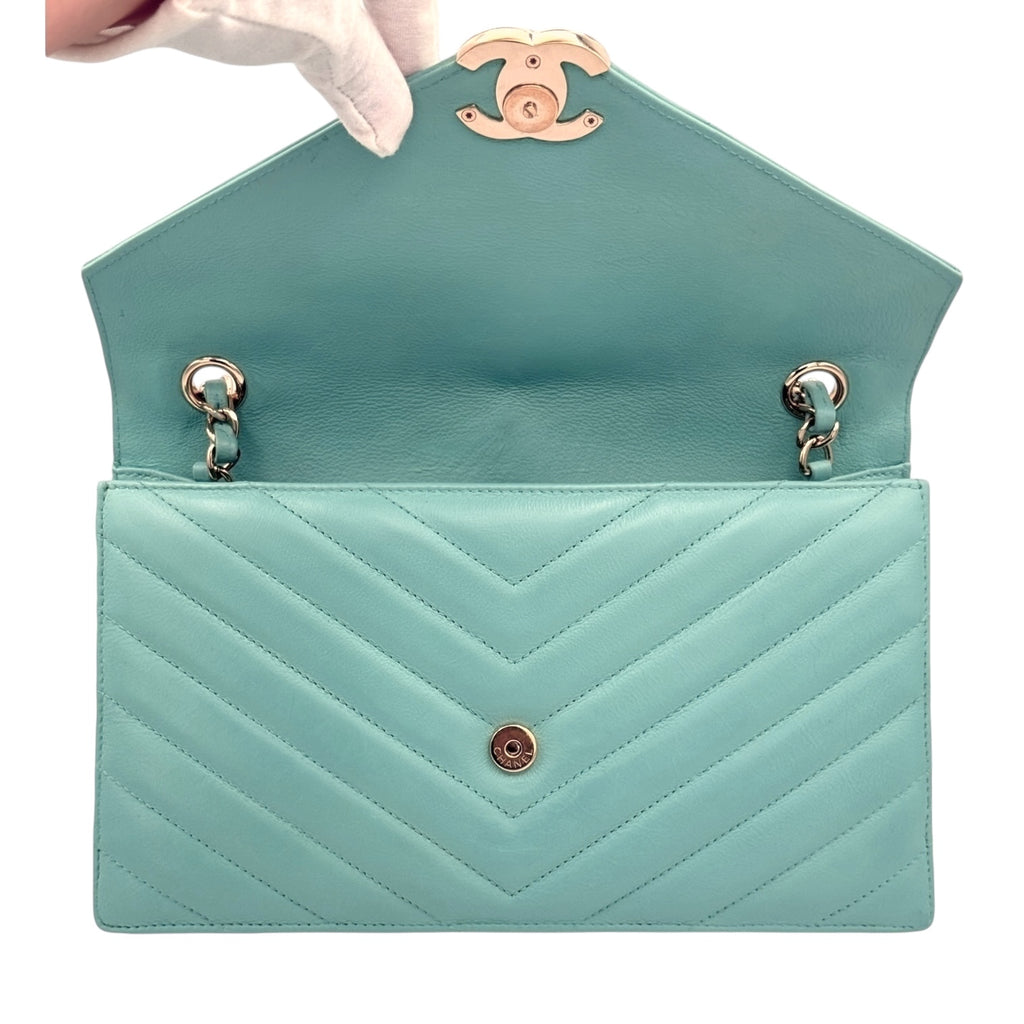 Chanel Envelope Chevron Bag