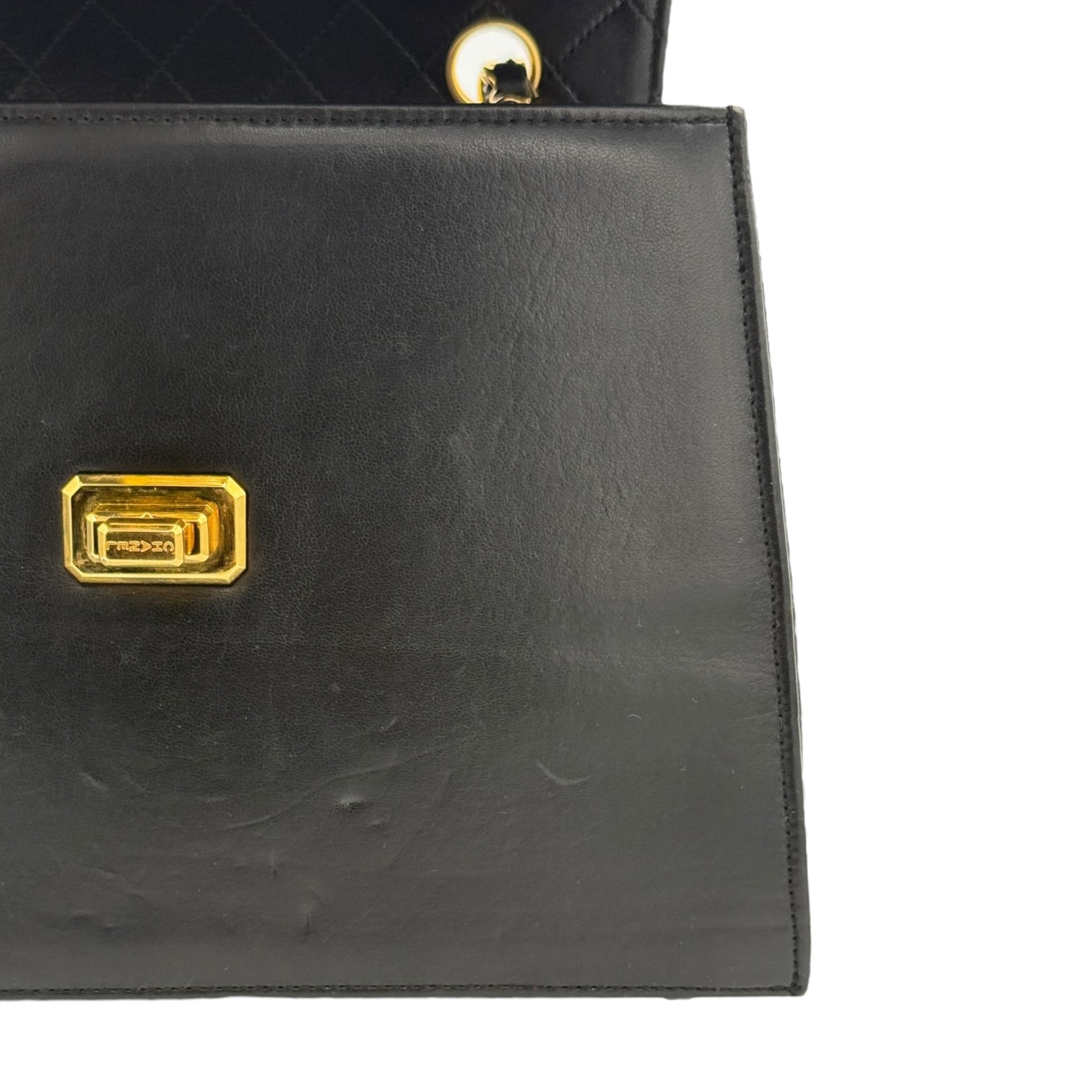 Chanel Trapezio Leather Bag