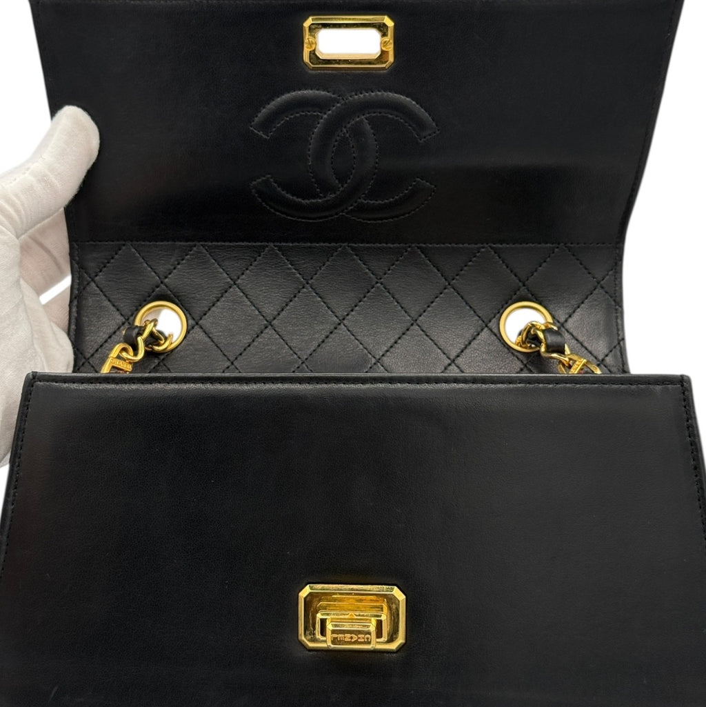 Chanel Trapezio Leather Bag