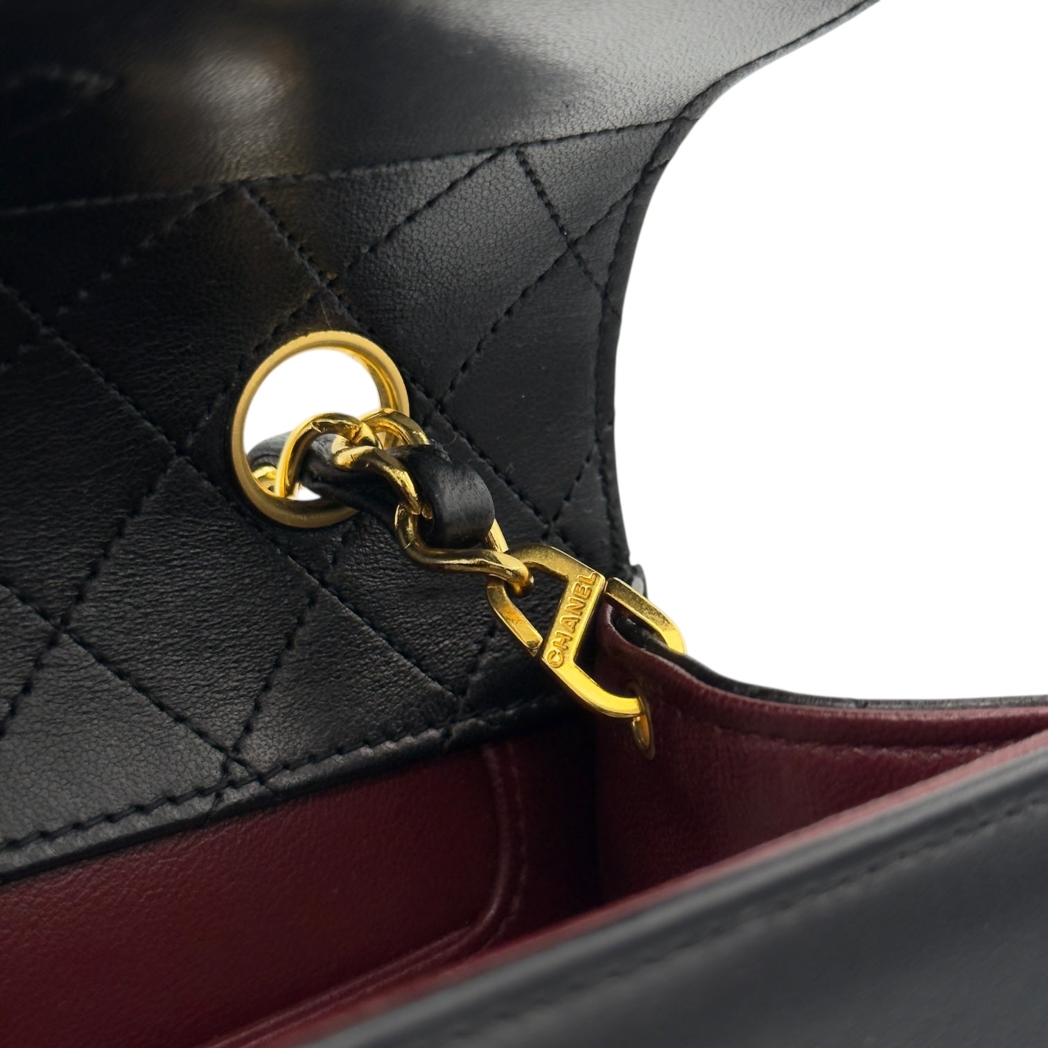 Chanel Trapezio Leather Bag