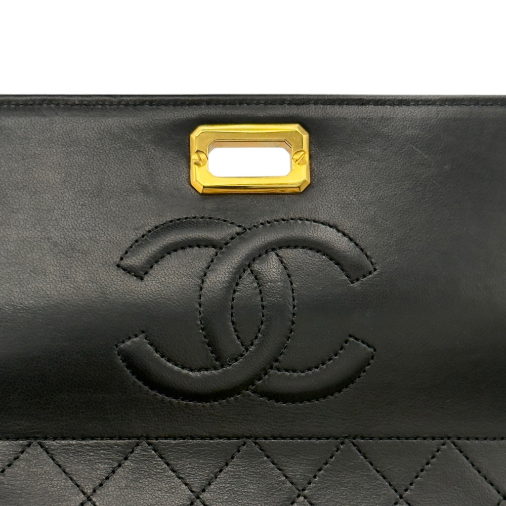 Chanel Trapezio Leather Bag