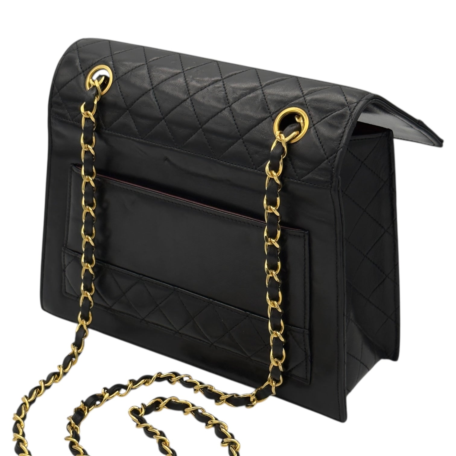 Chanel Trapezio Leather Bag