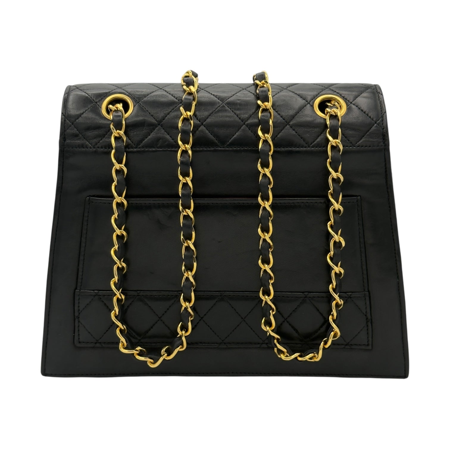 Chanel Trapezio Leather Bag