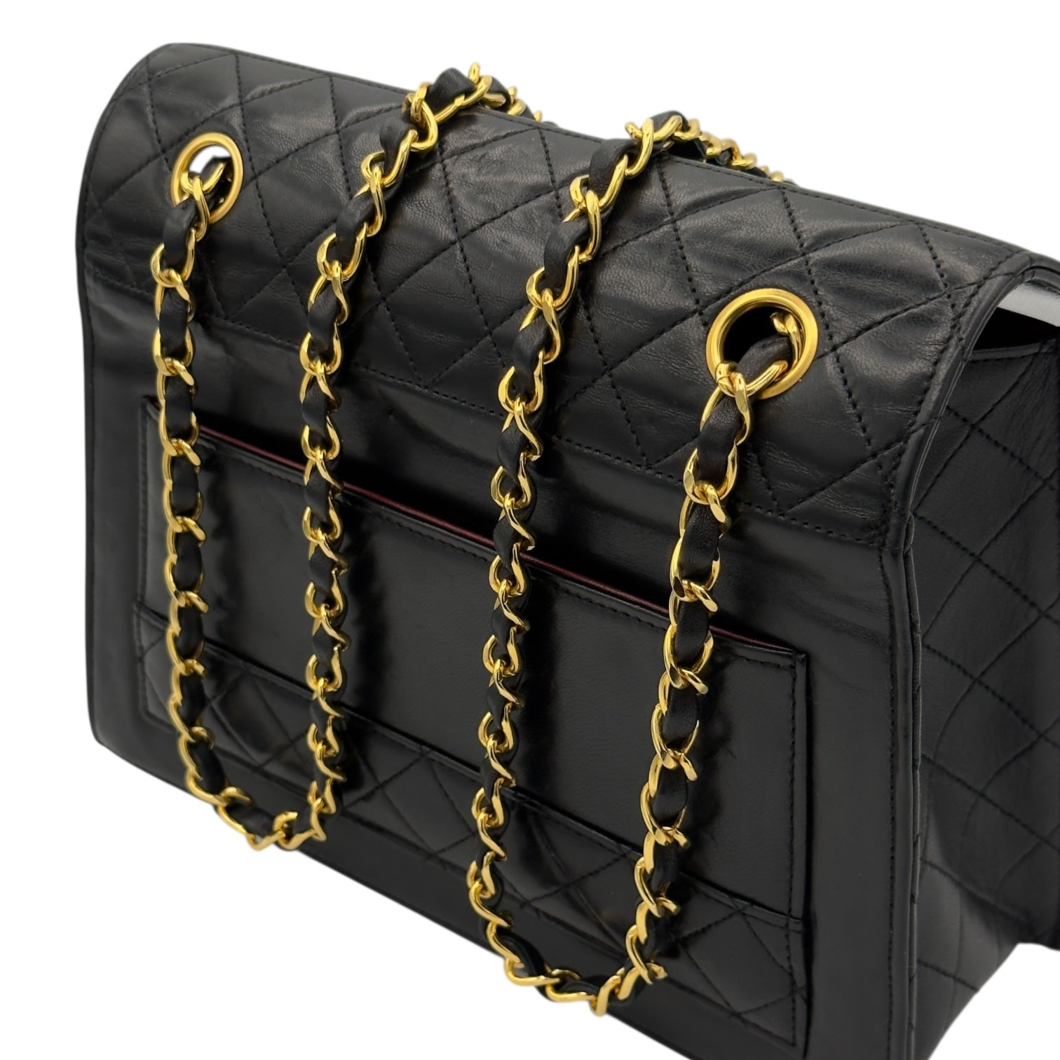 Chanel Trapezio Leather Bag