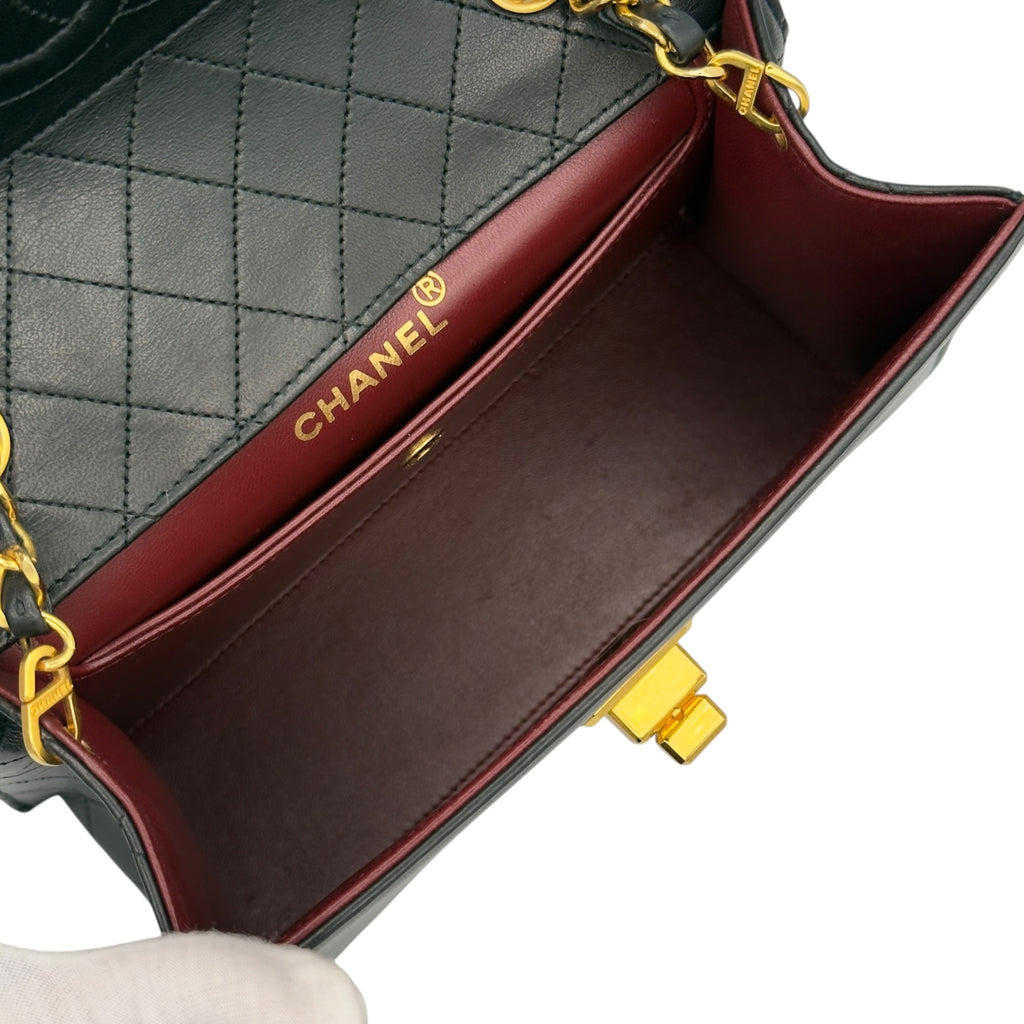 Chanel Trapezio Leather Bag