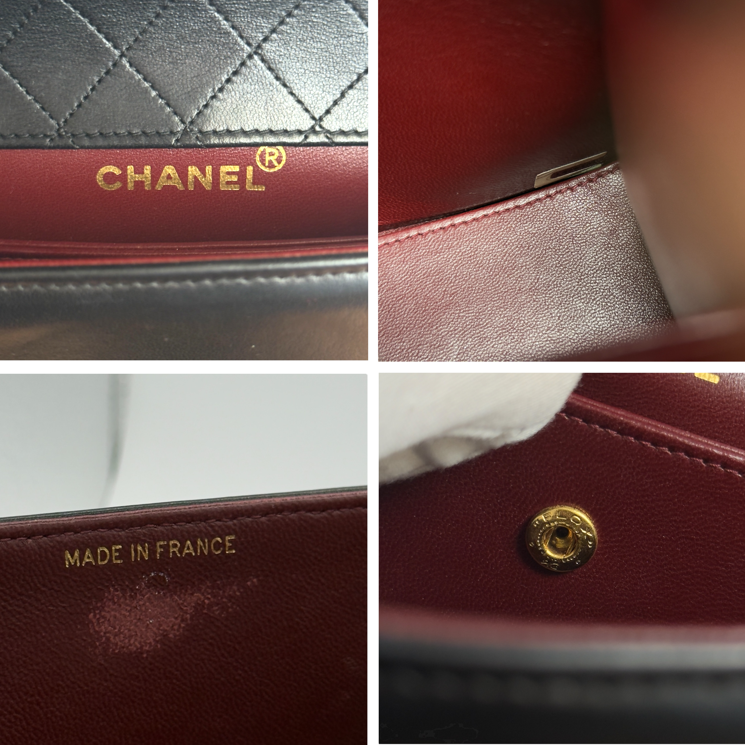Chanel Trapezio Leather Bag