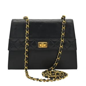 Chanel Trapezio Leather Bag