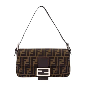 Fendi Zucca Baguette Bag
